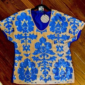 Gorgeous Tracy Reese for Target sequined top